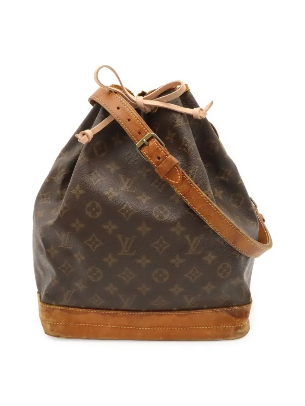 Louis Vuitton Monogram Noe Shoulder Bag Semi Drawstring